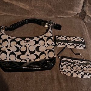 Coach purse set